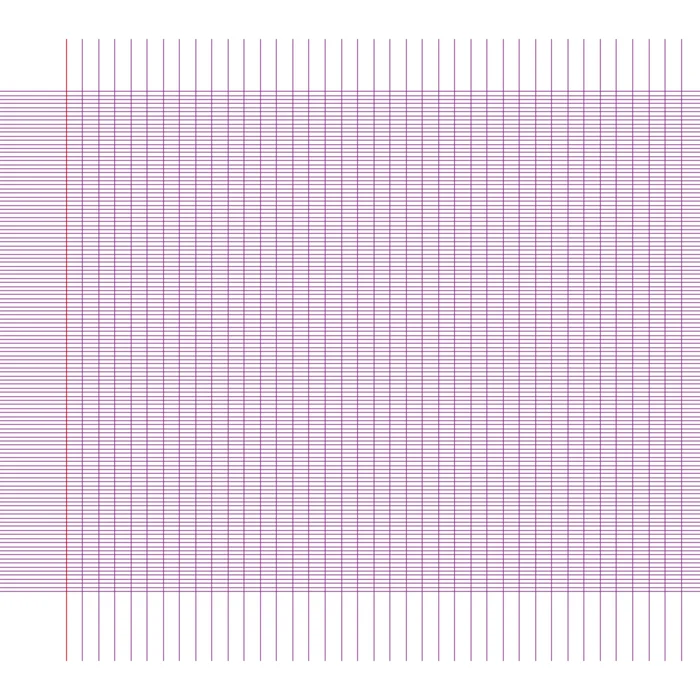 Pack mit 25 Seyès-Rasterblättern Clairefontaine [Größe 60×80 cm]