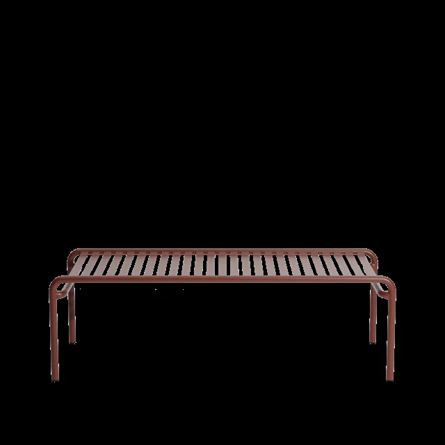 Petite Friture WEEK-END Couchtisch 127×51 Kastanienbraun