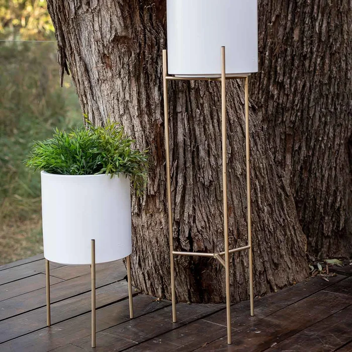 PFLANZENHALTER LIFT + HORTENSIA 30 WEISS