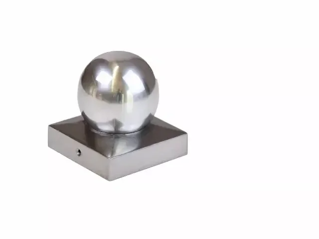 Pfostenkappe – Kugelform Simon – Aluminium – 90x90mm