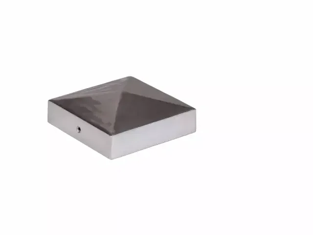 Pfostenkappe – Pyramidenform – Aluminium – 90x90mm