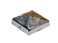Pfostenkappe – verzinkt – Pyramide flach – 70x70mm