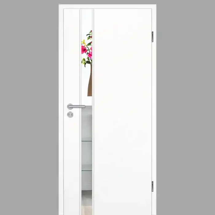 Polarweiss 03 – Light 1-S – Holzglastür RAL 9003