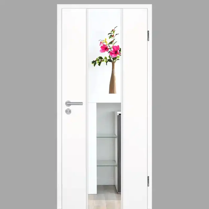 Polarweiss 03 – Light 3-M – Holzglastür RAL 9003