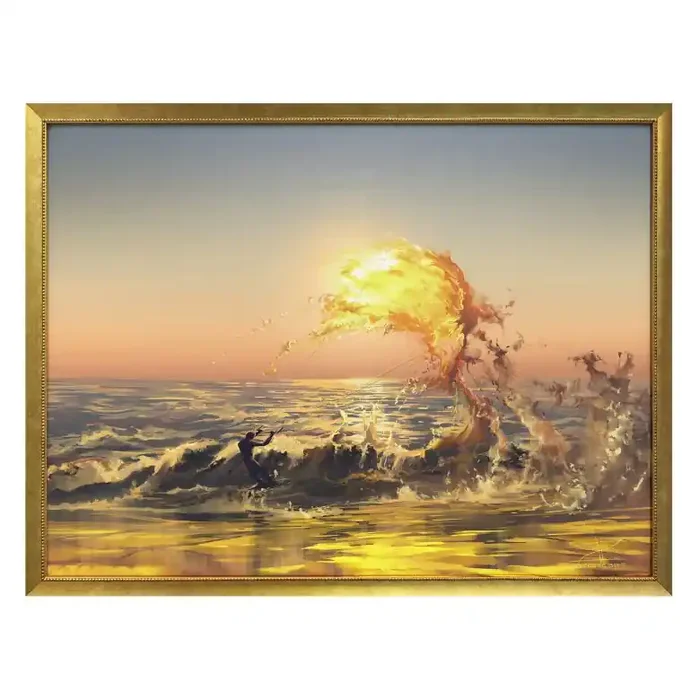 Poster aerroscape – Feuer Surfer