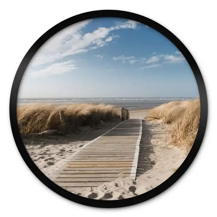 Poster An der Ostsee – Rund