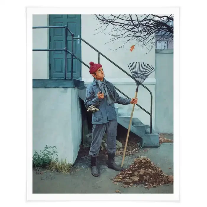 Poster Laubfall (1970) – Kurt Ard