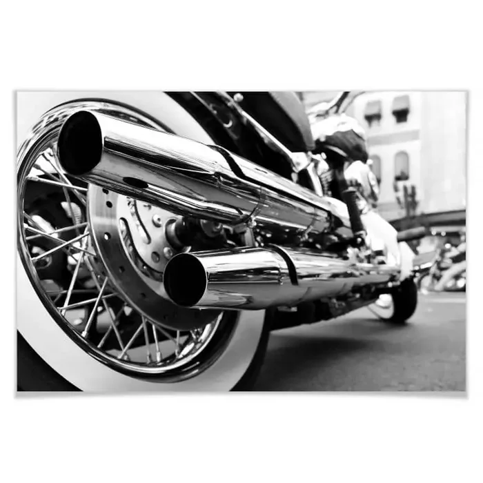 Poster Motorcycle Power