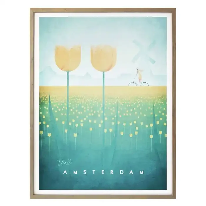 Poster Rivers – Amsterdam