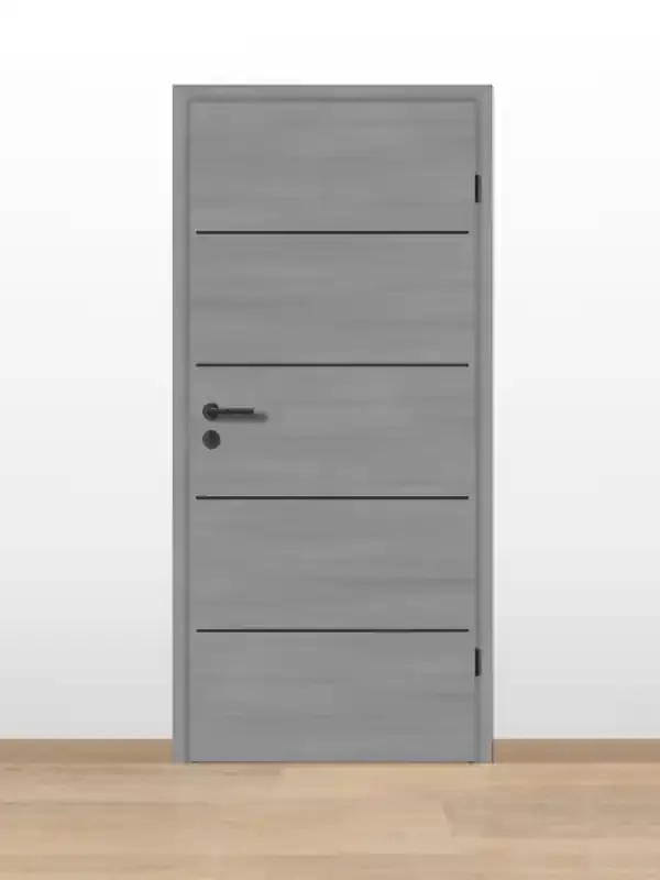 Prüm CPL-Zimmertür Royal mit Lisenen Touch Silvaline DQ