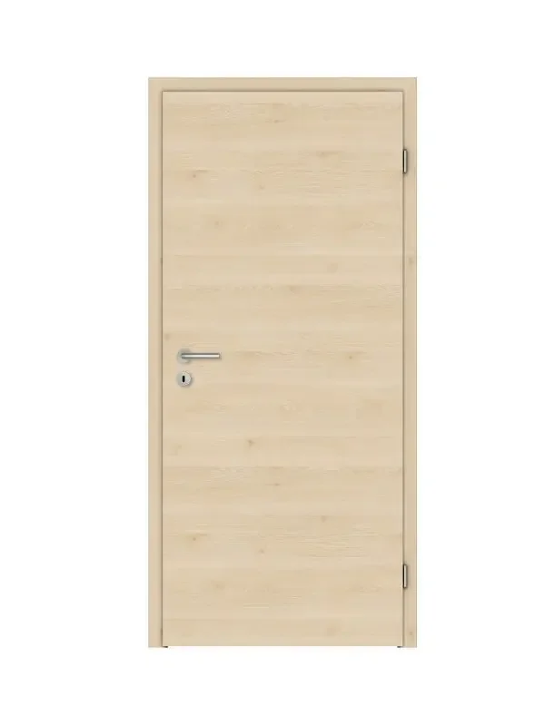 Prüm CPL-Zimmertür Rundkante OAK Creme Queroptik Touch