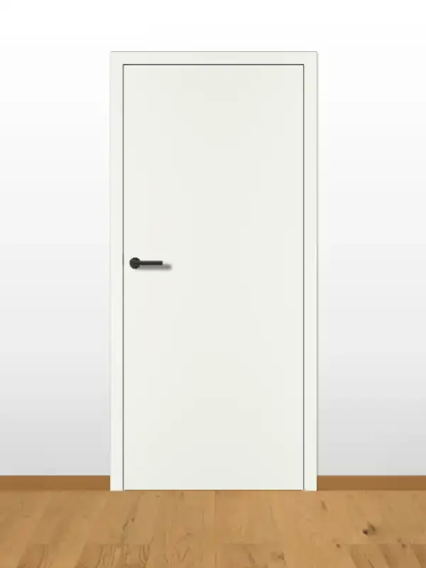 Prüm CPL-Zimmertür Stumpfeinschlagend Weiß RAL 9010