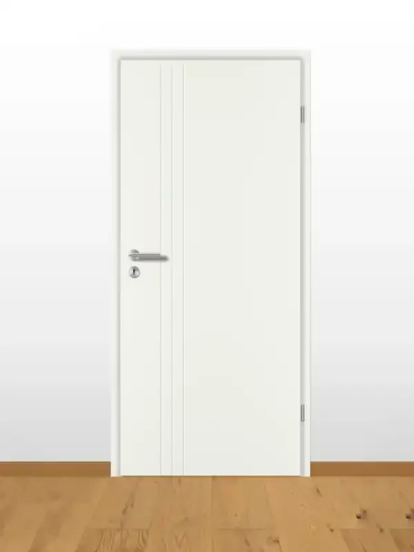 Prüm Royal 443-S Zimmertür Weißlack Exklusiv 9016