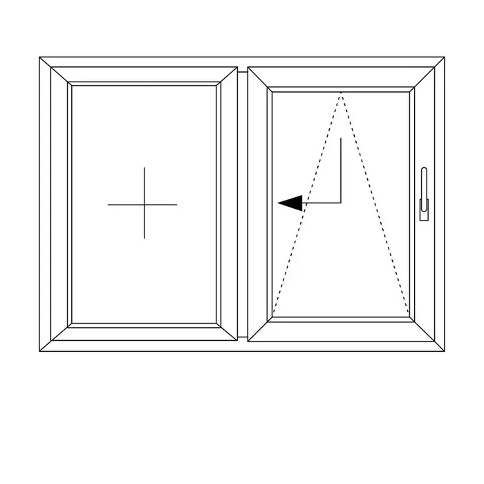 PSK Patio mit Fix im Flügel links – IDEAL 8000