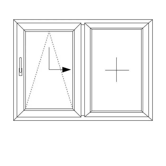 PSK Patio mit Fix im Flügel rechts – IDEAL 4000