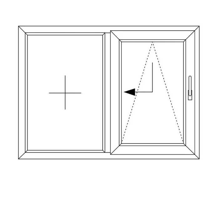 PSK Patio mit Fix im Rahmen links – IDEAL 8000