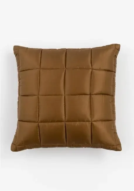 Puff Kissen 45x45cm – Braun