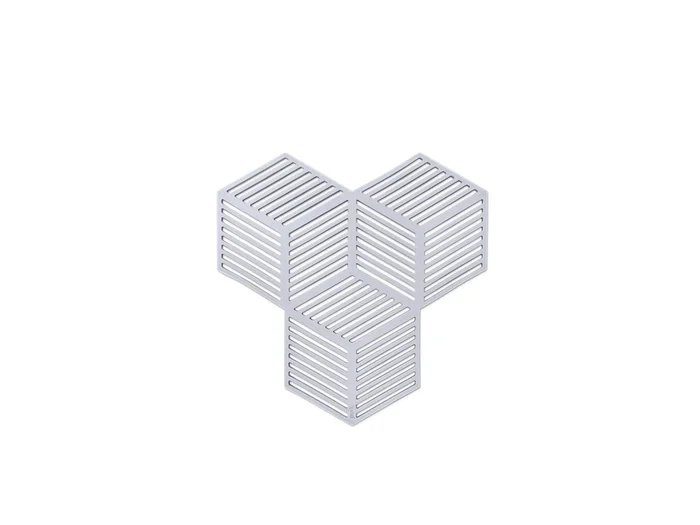 Puik Sico – Glas – Untersetzer-Set Entworfen von Cecilia Valentine