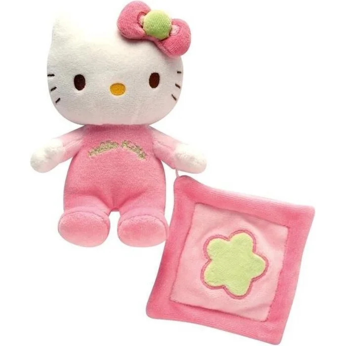 Puppentheater mit Kuscheltier Jemini Hello Kitty Hochet [Größe 15 cm]