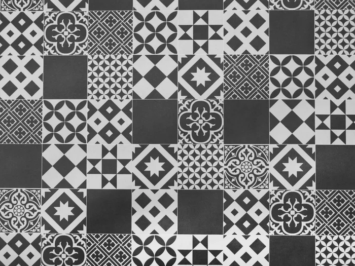 PVC Boden TURVO – Fliese Lissabon – 2,00m x 2,00m