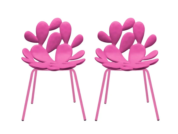 Qeeboo Filicudi Stuhl – 2-teiliges Set Entworfen von Marcantonio