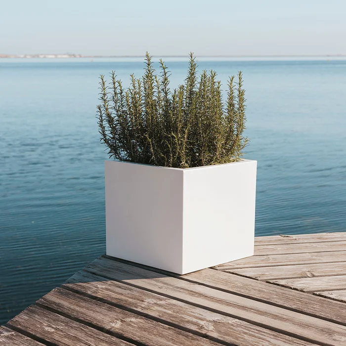 QUADRATISCHER TOPF NARCISO 35 FARBE