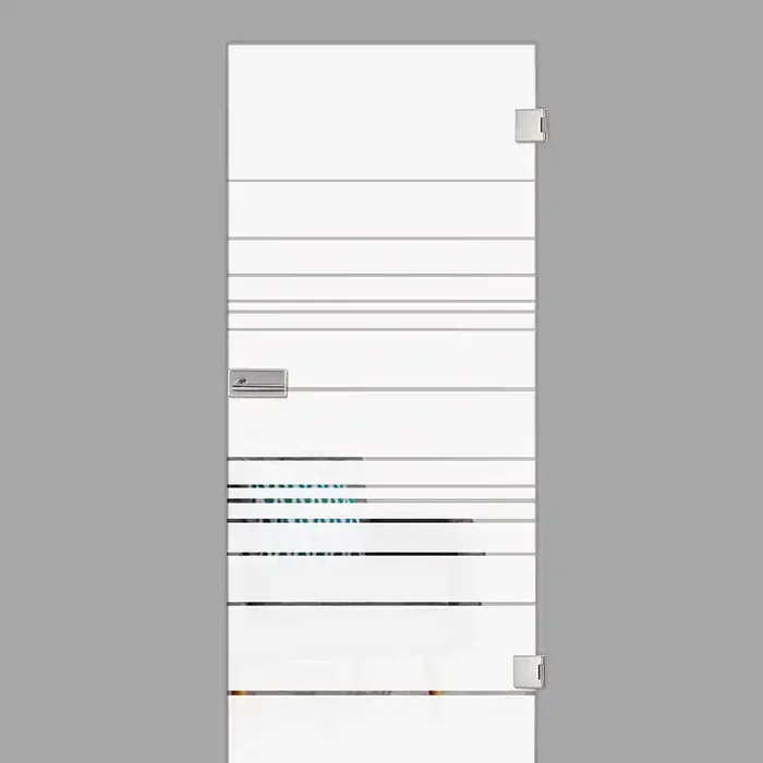 quer Motiv klar – Ganzglastür / Glastür – Erkelenz