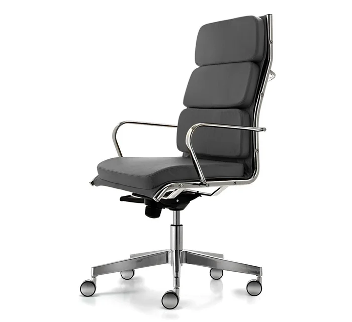 Quinti Season Confort Stuhl – Schwarzes Leder