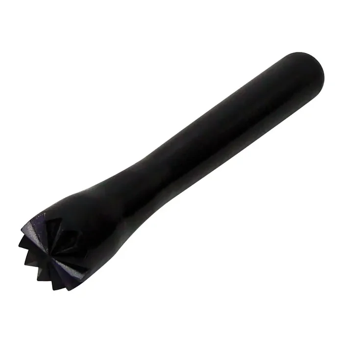 Radially serrated plunger, length 21 cm