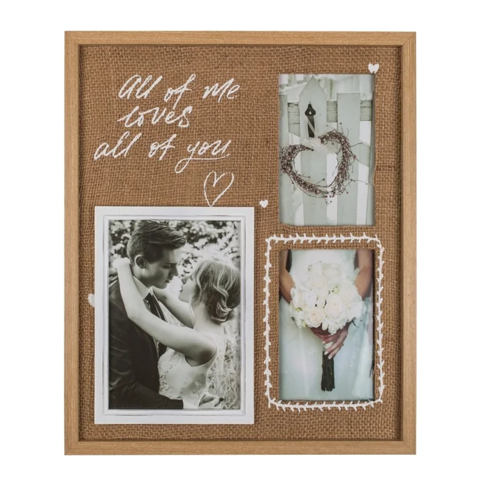 Rahmen Palme aus Holz 2 Modelle Genérico [Größe 23x28x3 cm]