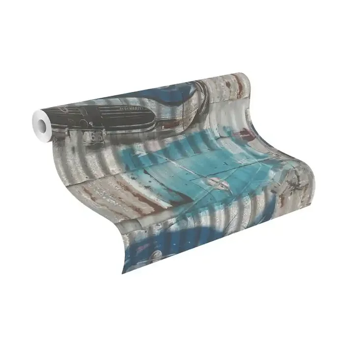 Rasch Kids & Teens III Papiertapete türkis