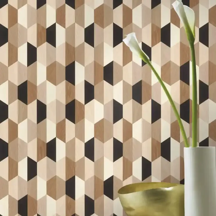 Rasch Vliestapete, Mustertapete Salsa hellbeige