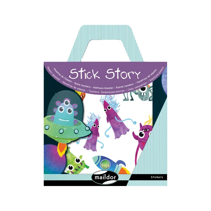 Raummonster-Aufkleber Maildor Story [Größe 15×19,5 cm]
