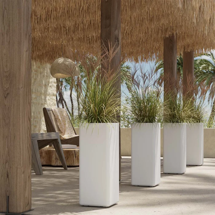 RECHTECKIGER TOPF BROMELIA 28