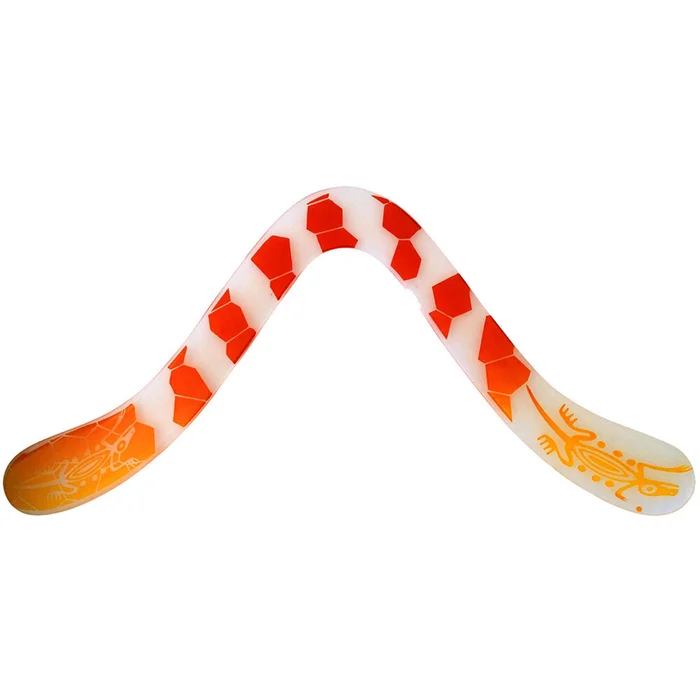 Rechter Boomerang für Einsteiger LMIFOX Streamer [Größe 30 cm (12 Zoll)]