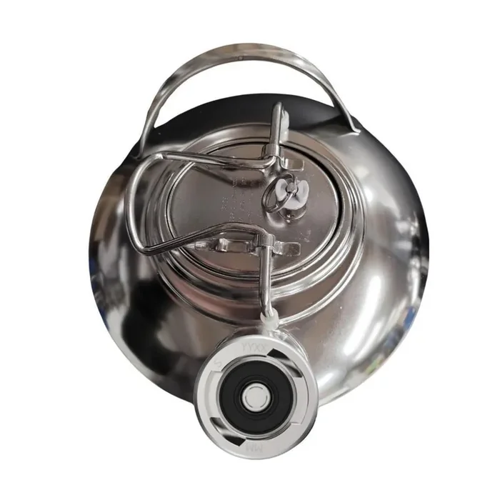 Reinigungsbehälter 10 L Edelstahl für z.B. Guinness / Typ U