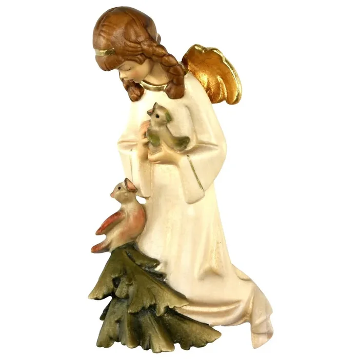 Reliefengel mit Vogel