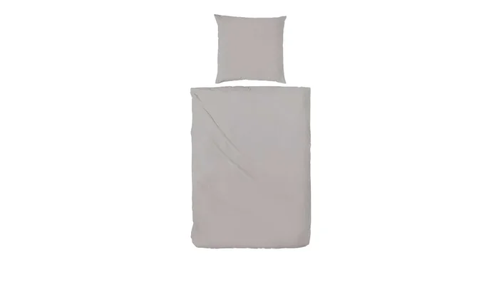 Renforce-Bettwäsche Stone Washed 155 x 220 cm
