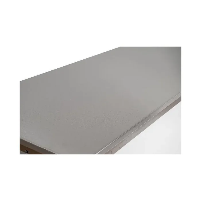 Replacement plates with substructure for output corner parts 0.7m standard stainless steel substructure