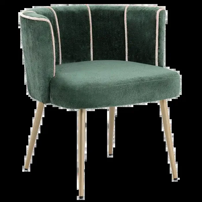 Retro Esszimmerstuhl Esstischstuhl Aphrodite Smaragdgrün