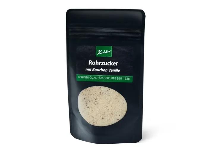 Rohrzucker mit Bourbon Vanille 100g