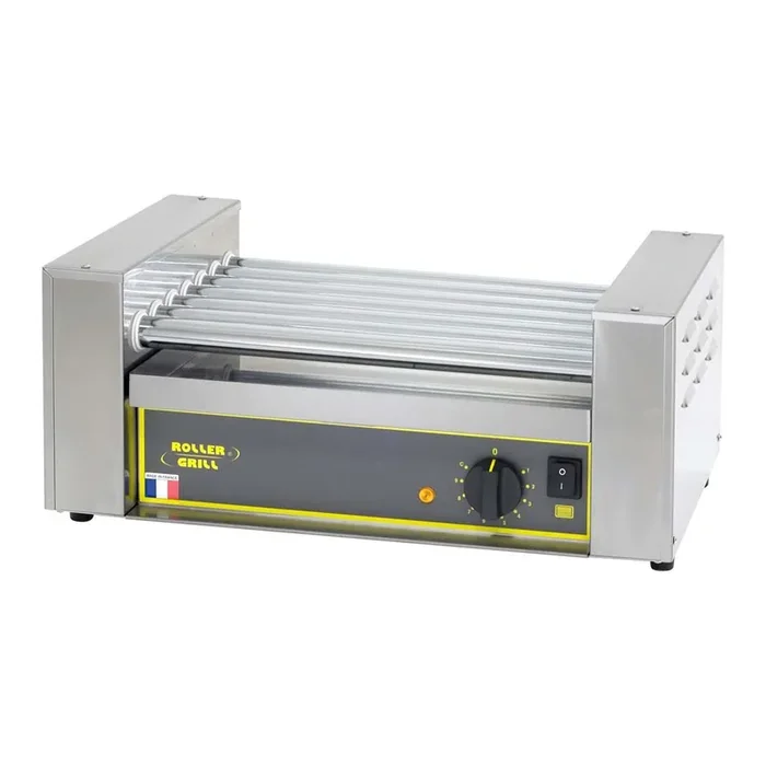 ROLLER GRILL hot dog grill, 7 rollers, dimensions 545 x 320 x 240 mm (WxDxH)
