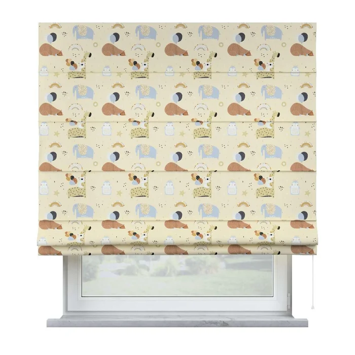 Römische Jalousie Yellow Tipi Billie Magic Collection [Größe 80×170 cm]