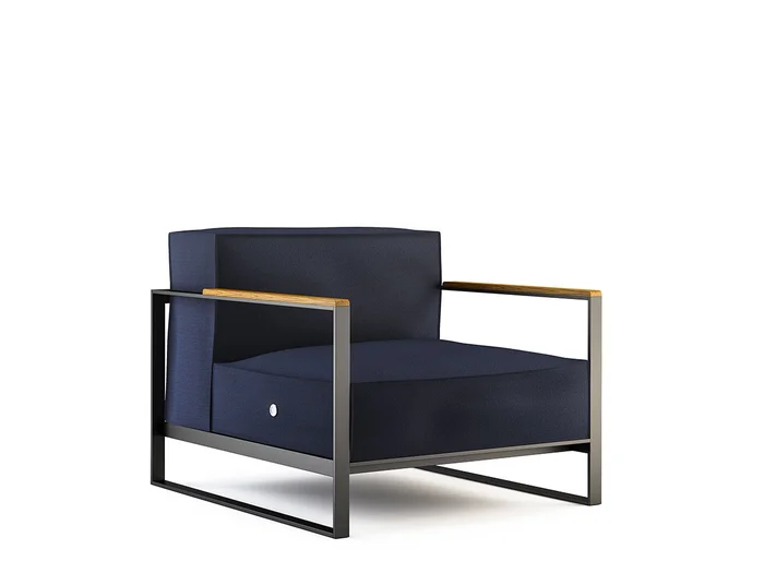 Roshults Garden Moore Sessel Entworfen von Broberg & Ridderstråle