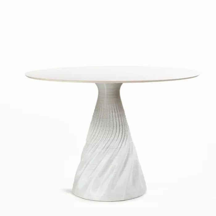 Runder Esstisch SOHO von Elli Design – Ø 100 x H 75 / Weiß