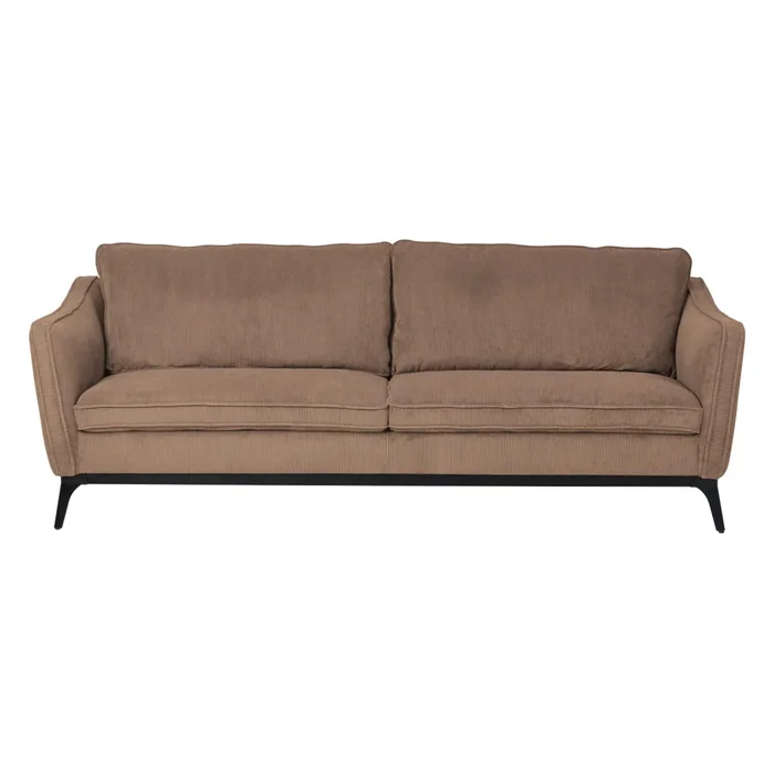 Samtsofa für 3 Personen Zago [Größe 206x86x82 cm]