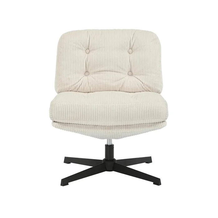 Samtstuhl drehbar Zago [Größe 61x74x75 cm]