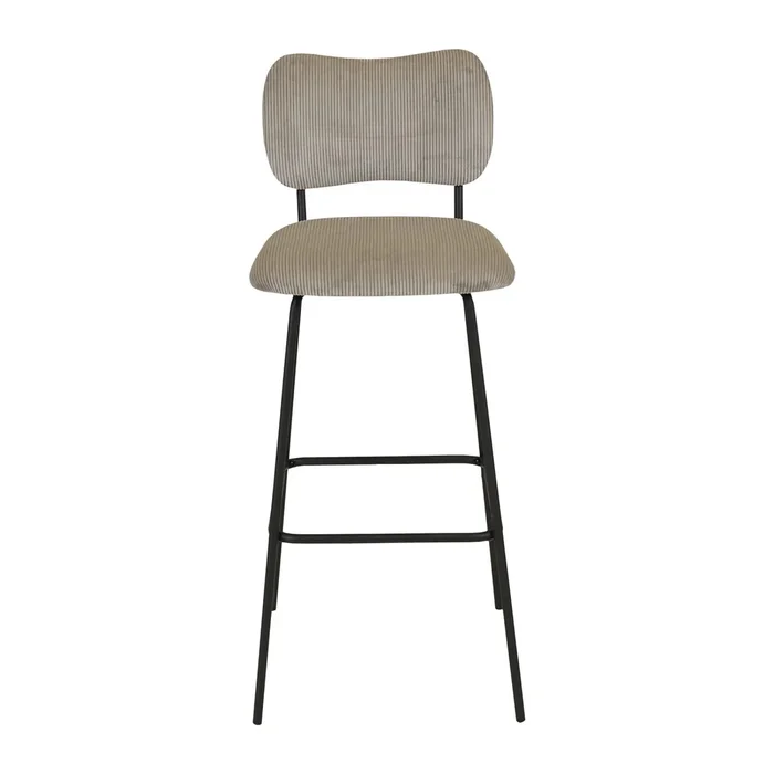 Samtstuhl für die Bar Zago Sema [Größe 43x54x103 cm]