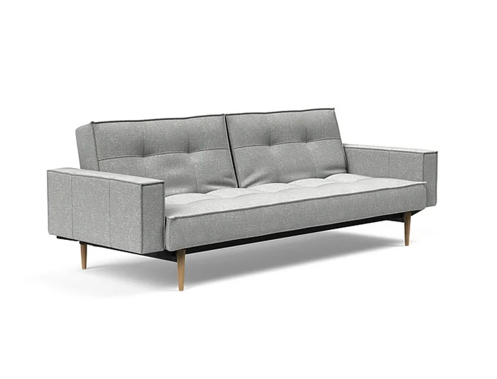 Schlafsofa Splitback Styletto mit Armlehnen