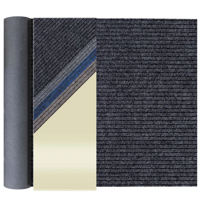 Schmutzfangläufer ATLAS – Anthrazit – 1,00m x 21,50m